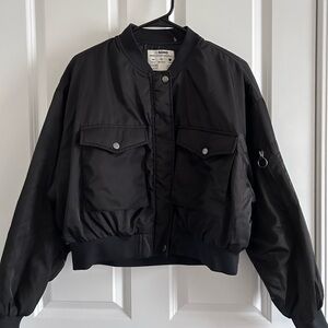 Puffy Bomber Jacket